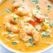Thai Red Curry Shrimp