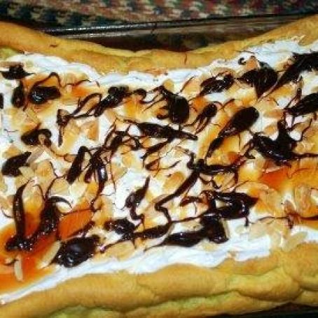 Cookie sheet Eclairs