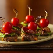 Cheesy Bacon Burger Bites