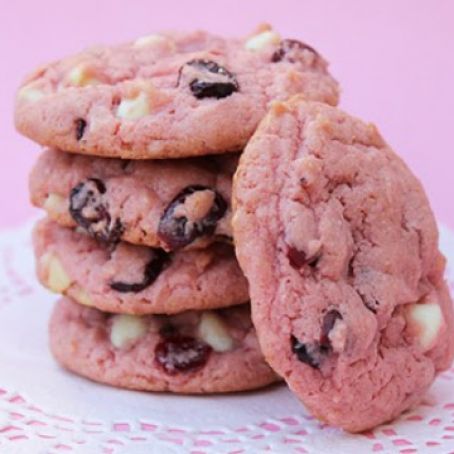 Cake Mix Cherry Vanilla Cookies