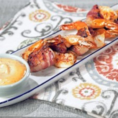 BACON WRAPPED SHRIMP
