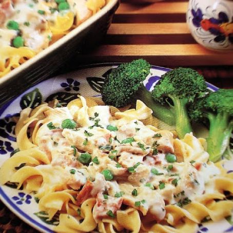 Chunky Chicken and Noodle Bake