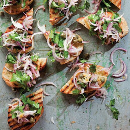 Parsley and Onion Salad