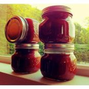 Easy Apple Rhubarb Jam