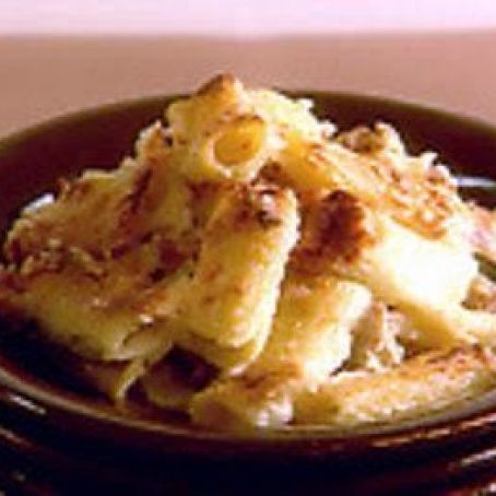 Baked Rigatoni with Bechamel Sauce