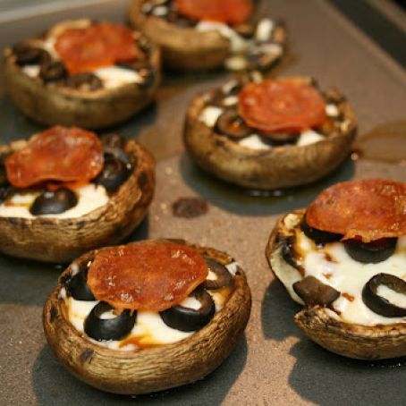 Portabella Pizza Bites