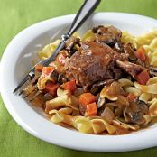 Braised Short Ribs with Egg Noodles