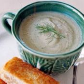 Cream of Fennel Soup with Harry's Bar Toasties