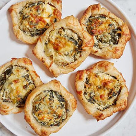 Spinach Artichoke Squares