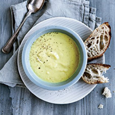 Roasted Cauliflower Soup with Cumin