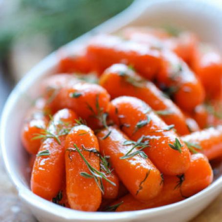 HONEY GLAZED BABY CARROTS