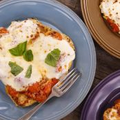 Chicken Paillard Pizette with Mozarella and Pepperoni