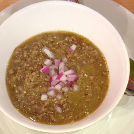 Chili Mild Green Beef