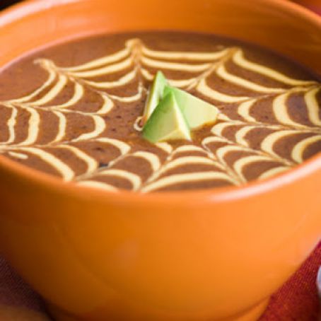 Black Bean and Pumpkin Soup