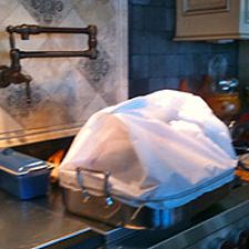 Roasting a Turkey in Parchment Paper