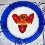 PIMIENTOS DE PIQUILLO RELLENO DE BACALAO