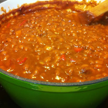Rich Stovetop Baked Bean