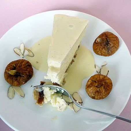 Fig and Almond Cheesecake