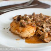 Pan-Fried Chicken with Mushrooms (Martha Stewart)