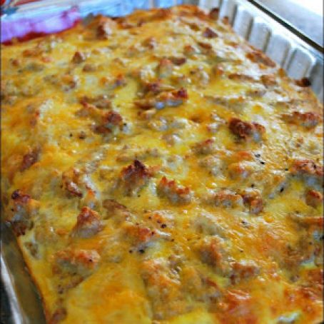 Sausage, Egg, and Biscuit Casserole
