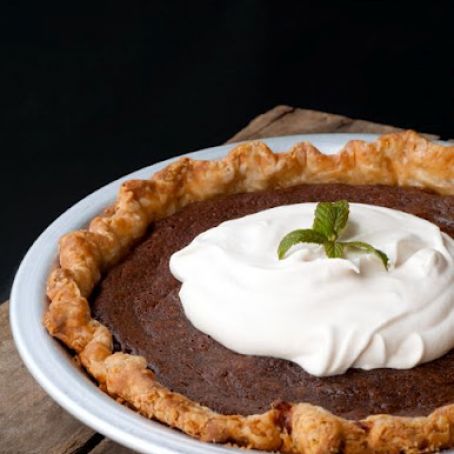 Chocolate Chess Pie