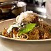 Spaghetti and Meat Balls with Tomato Sauce