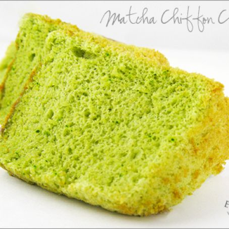 CAKE - Matcha Chiffon Cake