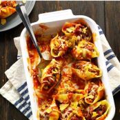 Taco Stuffed Pasta Shells Recipe