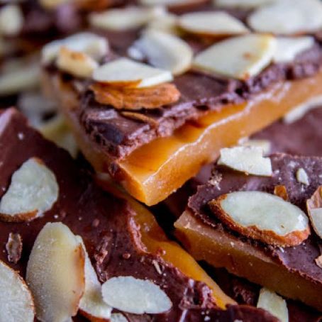 The Best Homemade English Toffee