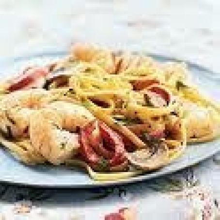 Creamy Cajun Shrimp Linguine