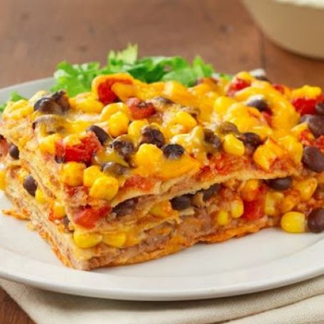 Bean Enchilada Casserole