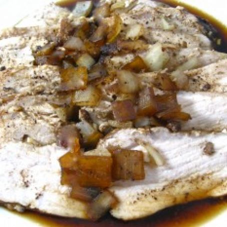 Skinny ﻿Crock-Pot Balsamic Pork Tenderloin