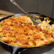 Skillet Bacon Mac and Cheese