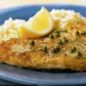 Tilapia with Lemon-Peppercorn Pan Sauce