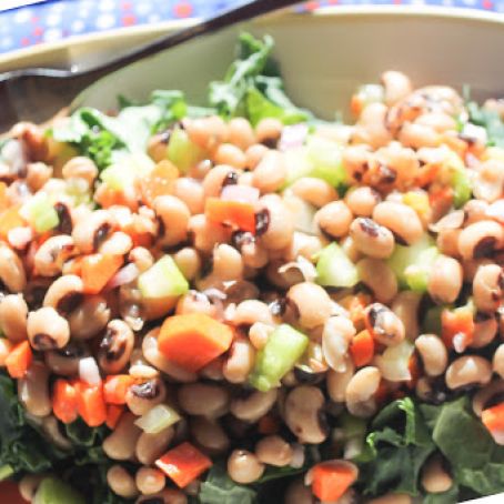 Orange Black Eyed Pea Salad
