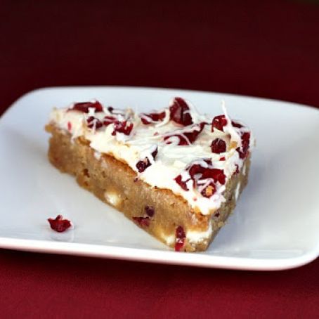 Cranberry Bliss Bars