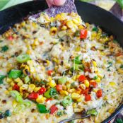 Roasted Corn Queso Fundido