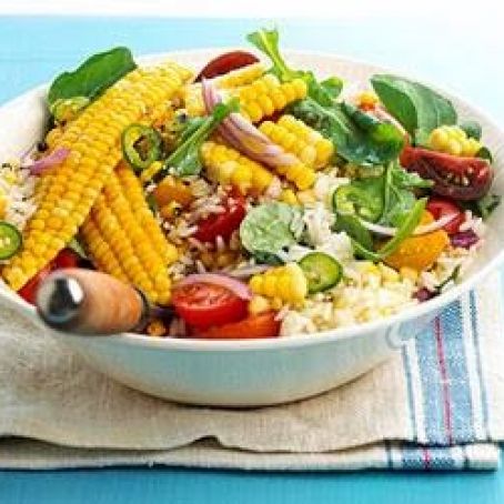 Fresh Corn-Rice Salad