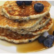 Heart Happy Blueberry Pancakes