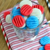 Red, White and Blue Patriotic Peppermint Patties