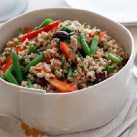 Mediterranean Farro Salad (Giada)