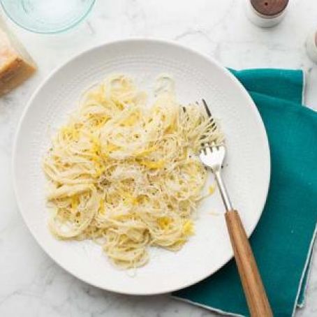 Tossed Angel Hair Pasta (Melissa D'Arabian)