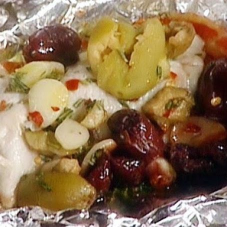 Trota Arrosto con Olive