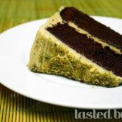 CAKE - Layered Chocolate Cake with Pistachio Frosting