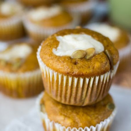 Pumpkin Cream Cheese Muffins