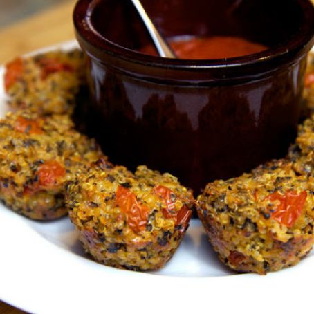 Gluten-Free Quinoa Pizza Bites