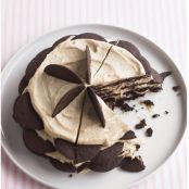 Chocolate Peanut-Butter Icebox Cake