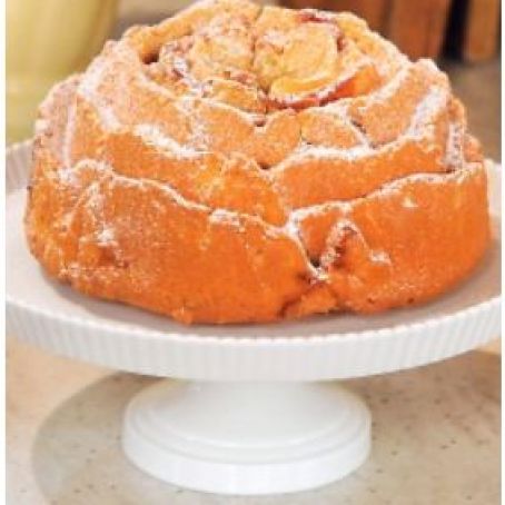 Vanilla Dusty Ol' Okie-Rose Cake