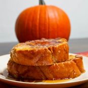 Pumpkin Pie French Toast Bake