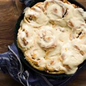 Orange Pecan Cinnamon Rolls